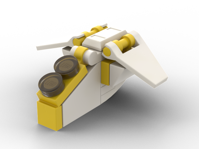 14103: MICRO REPUBLIC GUNSHIP (SMALL 327TH)