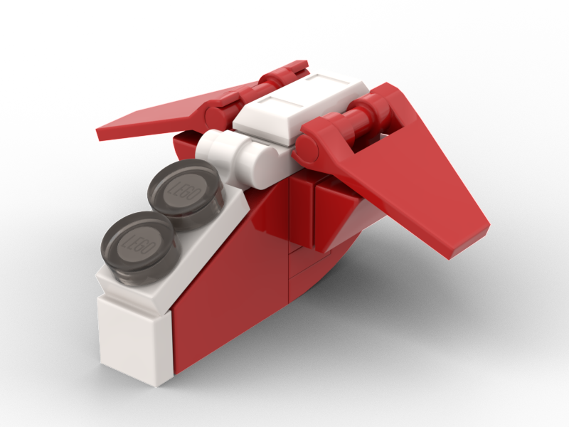 14106: MICRO REPUBLIC GUNSHIP (SMALL CORUSCANT GUARD)