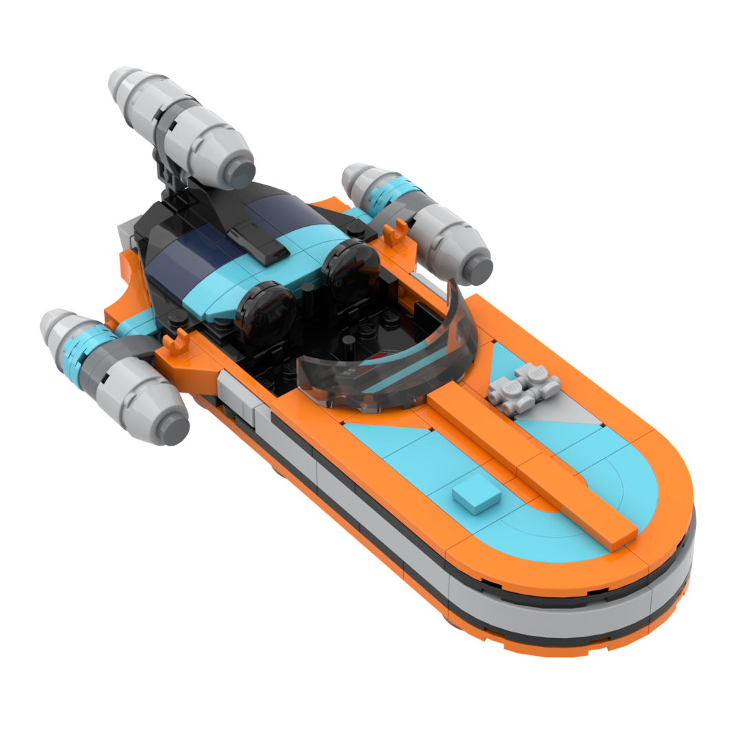 X-34 Galaxy's Edge Speeder - HPBRICKS -