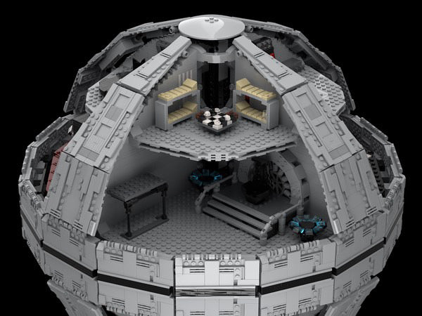 UCS DEATH STAR FULL INTERIOR