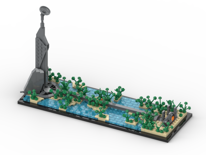 SCARIF GROUND BATTLE (MOC)