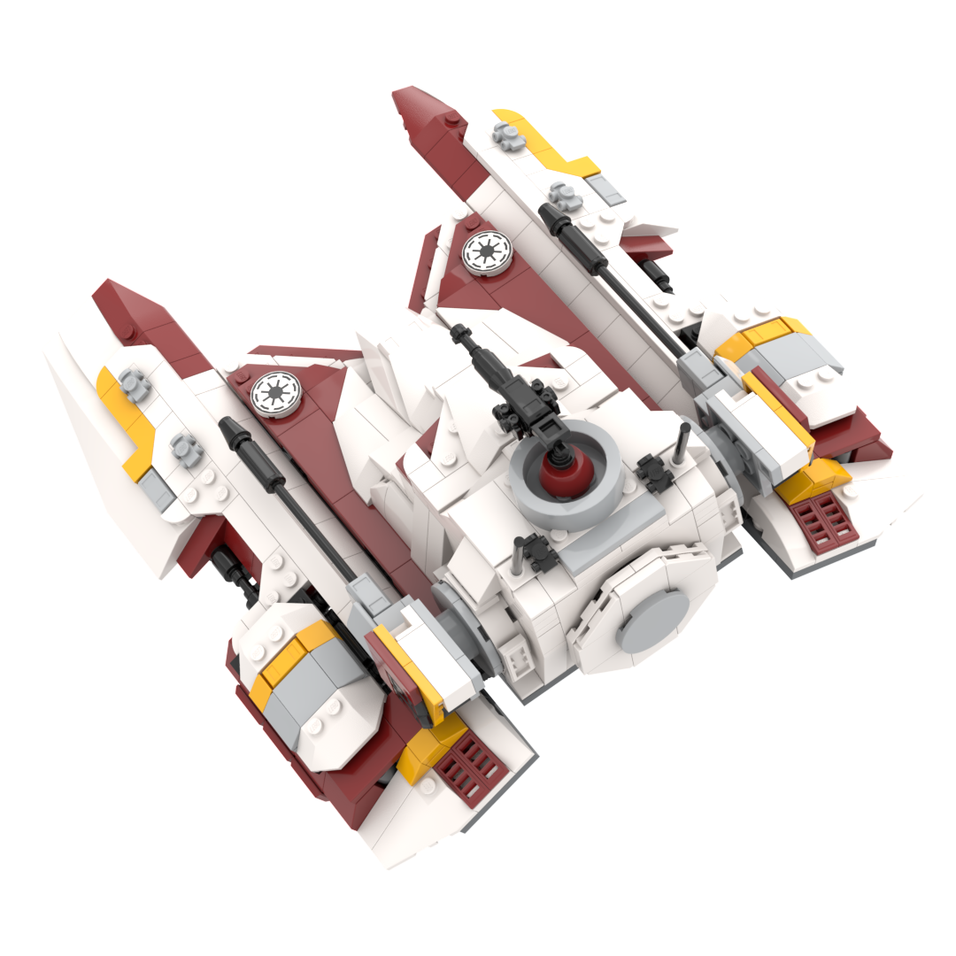 Republic TX-130 Fighter Tank - HPBRICKS - MASSIVE SET!