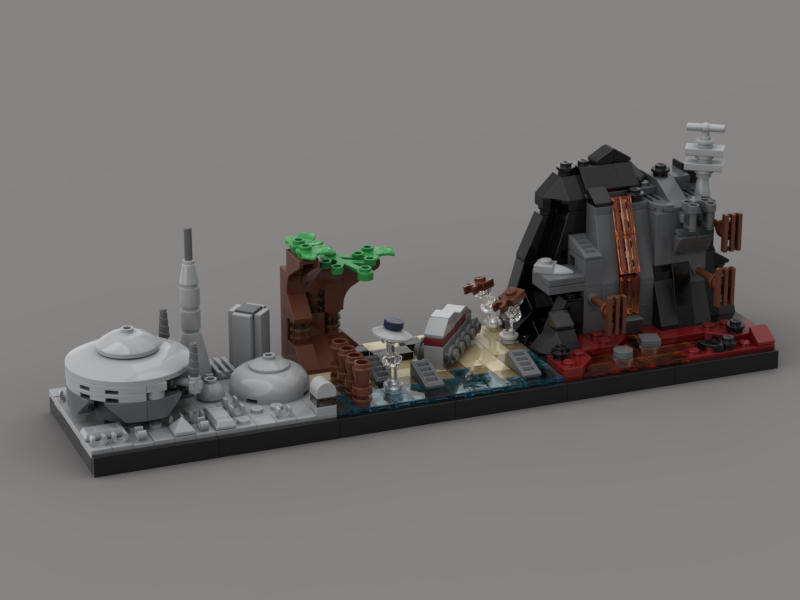 REVENGE OF THE SITH SKYLINE