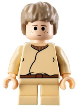 Anakin Skywalker - Short Legs, Short Tousled Hair, Reddish Brown Belt Item No: sw0159