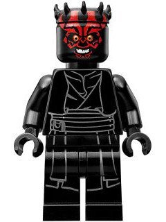 Darth Maul - Horns, Printed Legs, Open Mouth Item No: sw0808