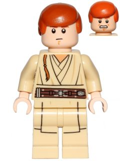 Obi-Wan Kenobi (Young, Printed Legs, without Cape) Item No: sw0812