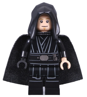 Luke Skywalker, Jedi Master (Black Hood and Cape) Item No: sw1191