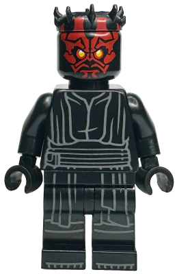 Darth Maul - Horns, Printed Legs, Closed Mouth Item No: sw1333