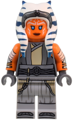Ahsoka Tano (Adult) - Printed Arms, Light Bluish Gray Legs Item No: sw1354