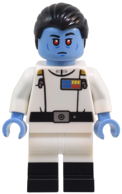 Grand Admiral Thrawn - Medium Blue Skin Item No: sw1356