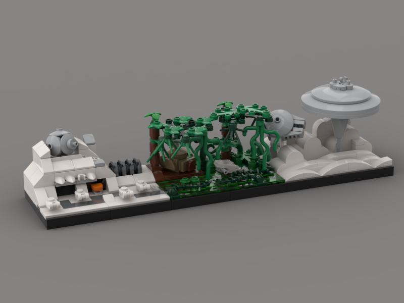 EMPIRE STRIKES BACK SKYLINE