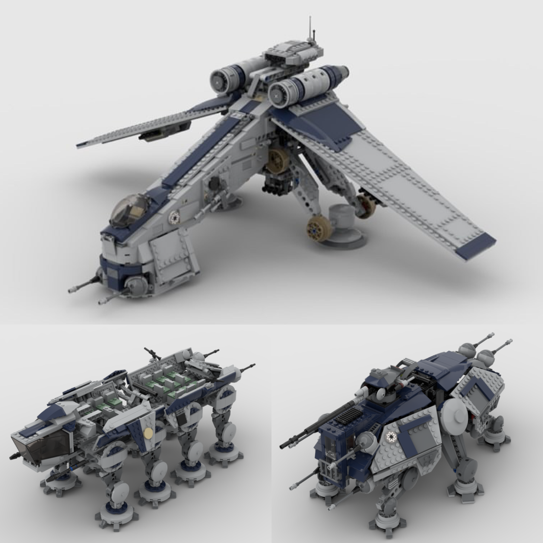 WOLFPACK DROPSHIP & AT-OT / AT-TE COMBO SET