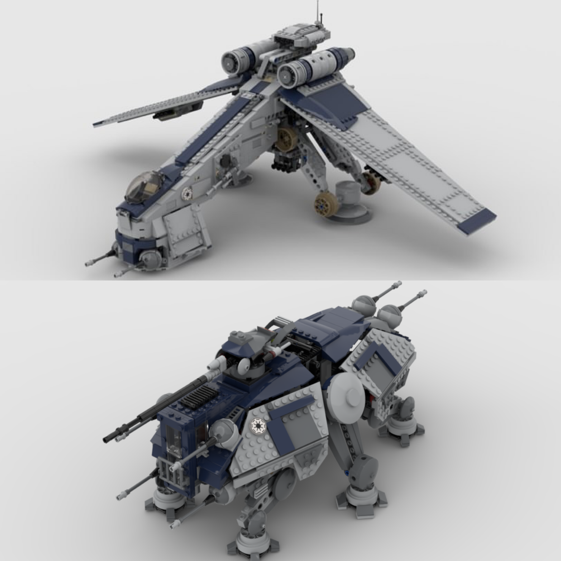 WOLFPACK DROPSHIP & AT-OT / AT-TE COMBO SET