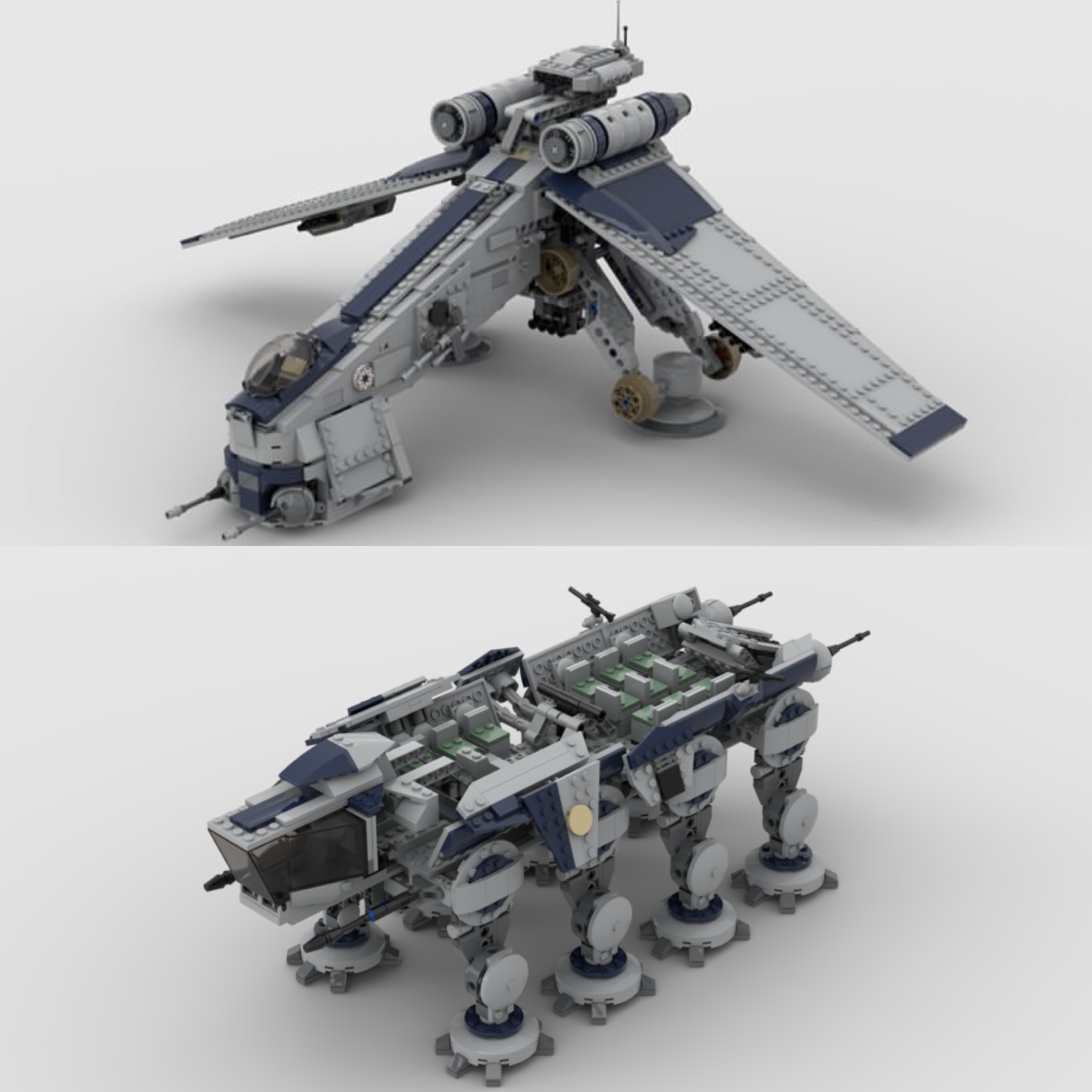 WOLFPACK DROPSHIP & AT-OT / AT-TE COMBO SET