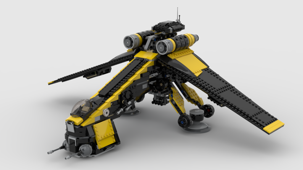 トップス 808 13115: REPUBLIC DROPSHIP (SHADOW 327TH)