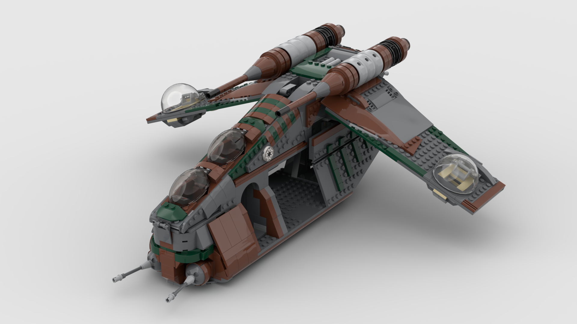13828: REPUBLIC GUNSHIP (KASHYYYK V2)