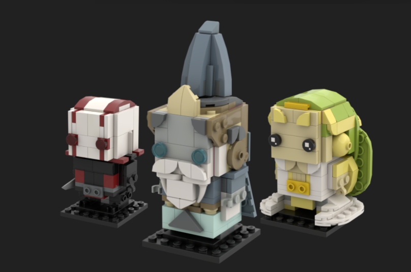 MORTIS TRIO BRICKHEADZ