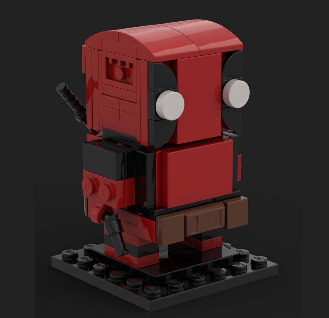 DEADPOOL BRICKHEADZ (READ ITEM DESCRIPTION)