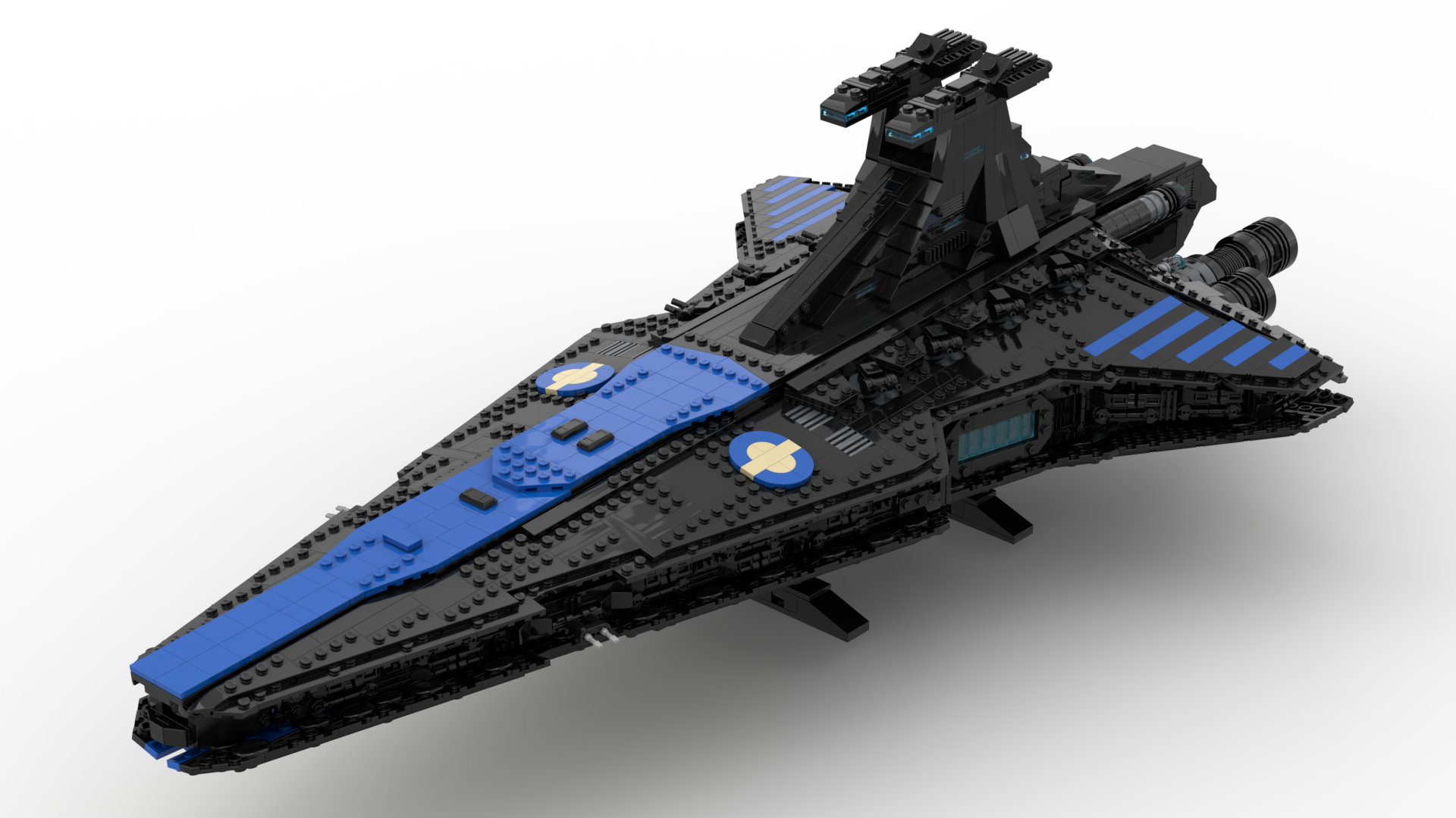 16304: UCS VENATOR CLASS ATTACK CRUISER (SHADOW 501ST)