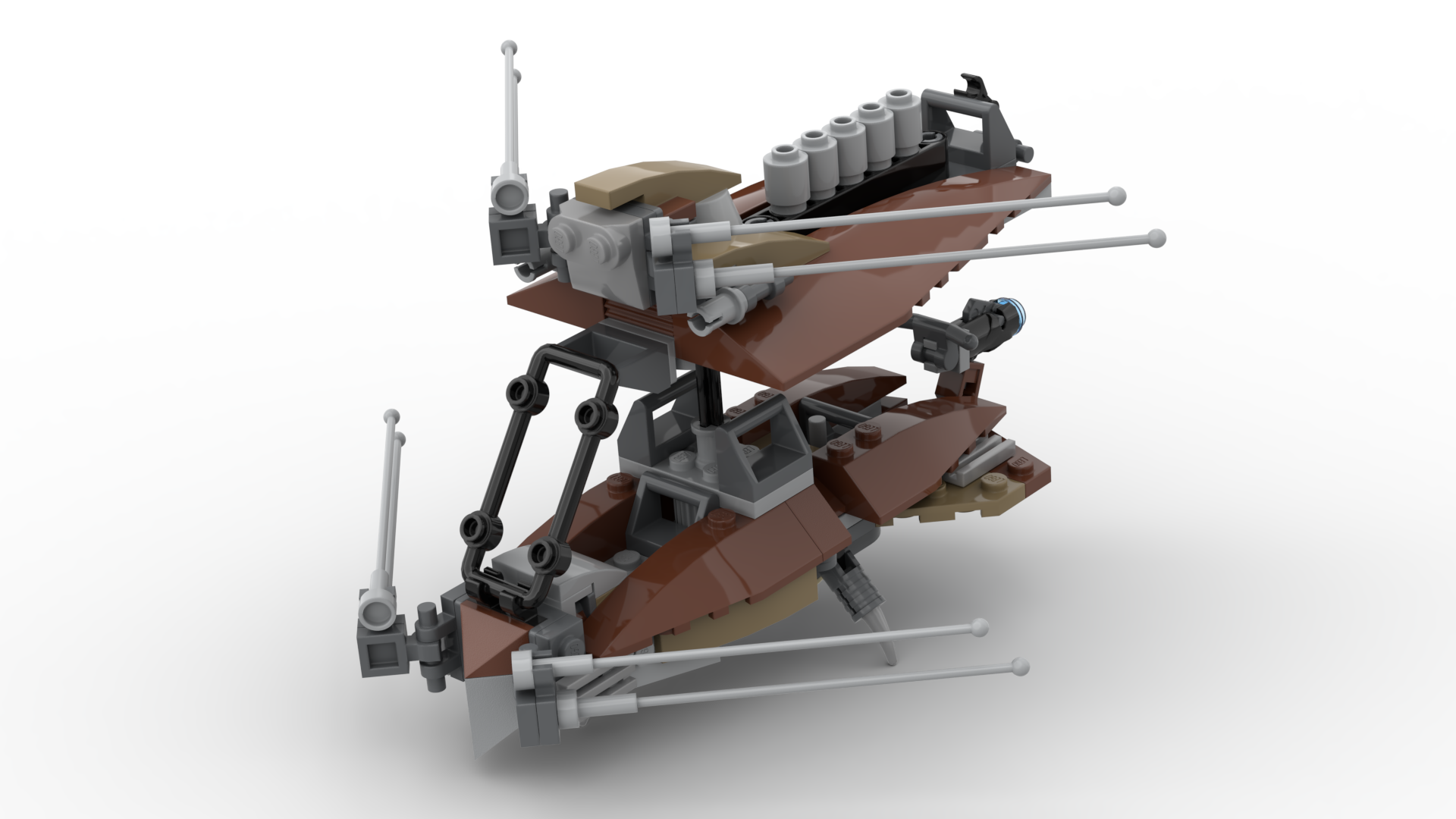 THE CATAMARAN + ORNITHOPTER