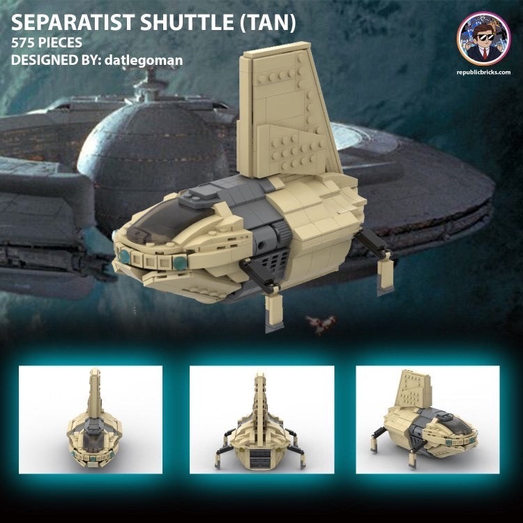 TAN SEPARATIST SHUTTLE - RETIRING -