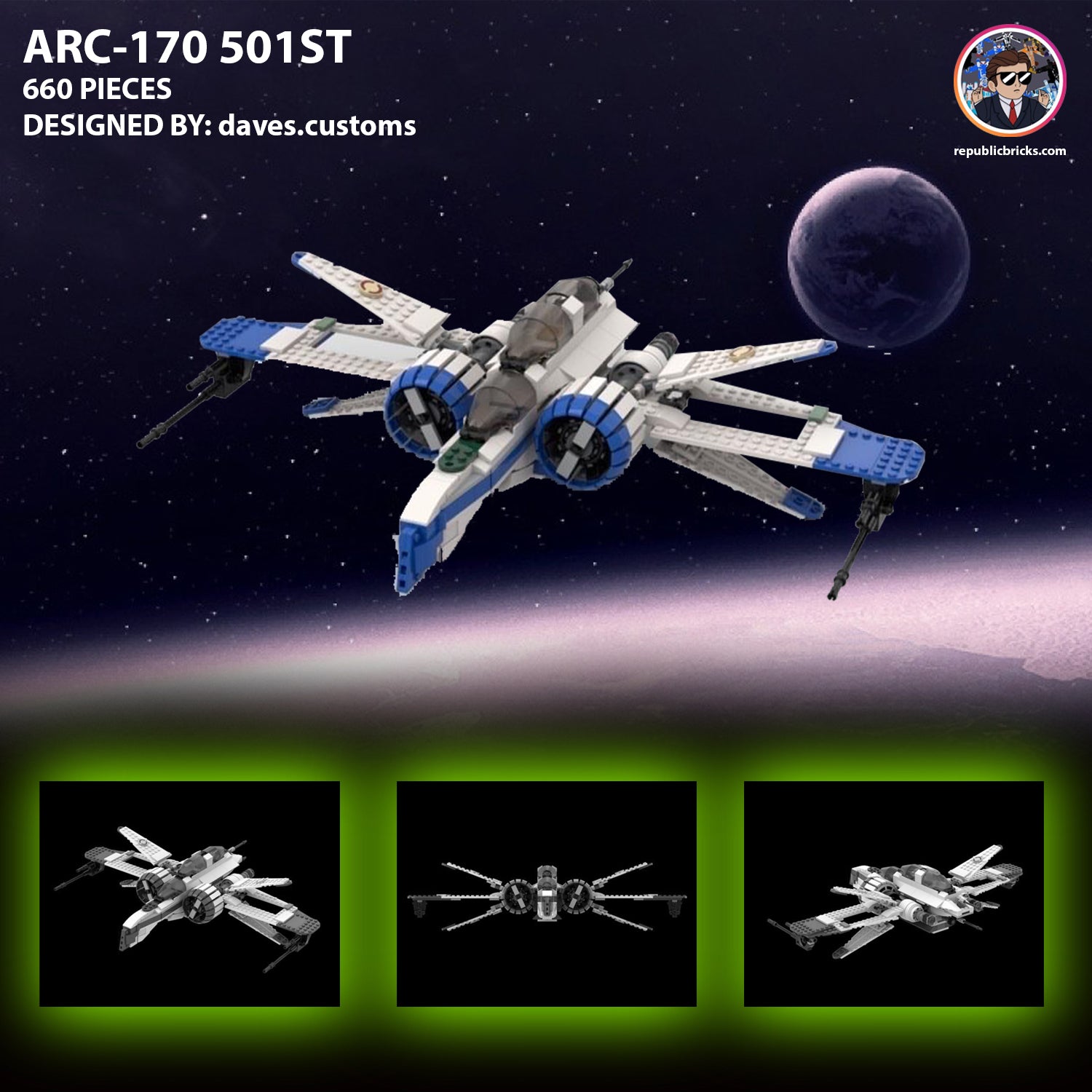 10109: ARC 170 (501ST V1)