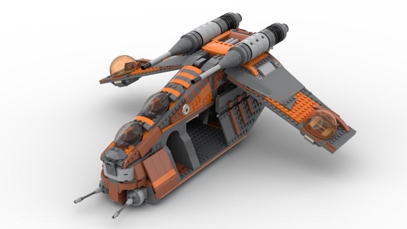 13826: REPUBLIC GUNSHIP (GEONOSIS)