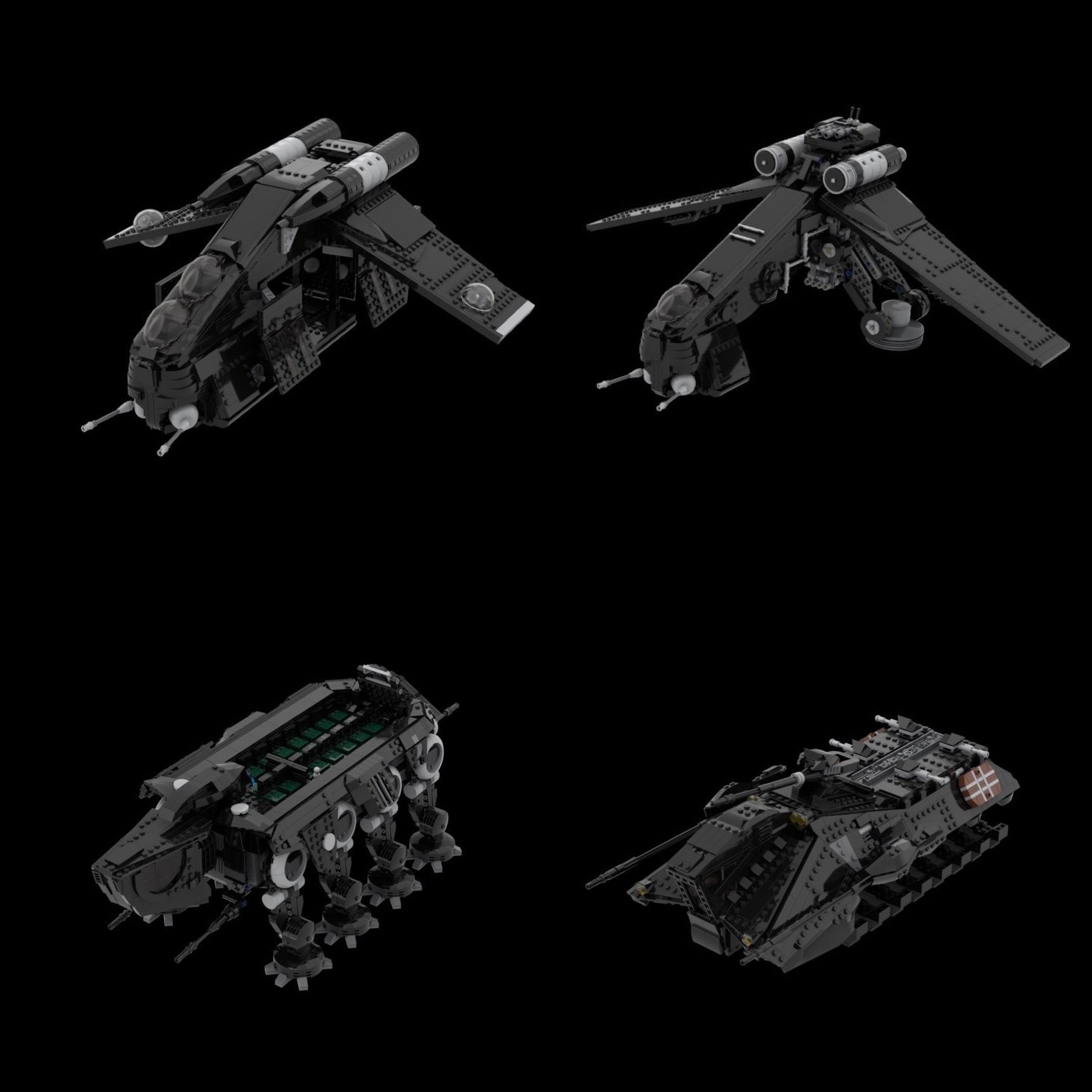 SHADOW DROPSHIP & SHADOW AT-OT V2 COMBO SET