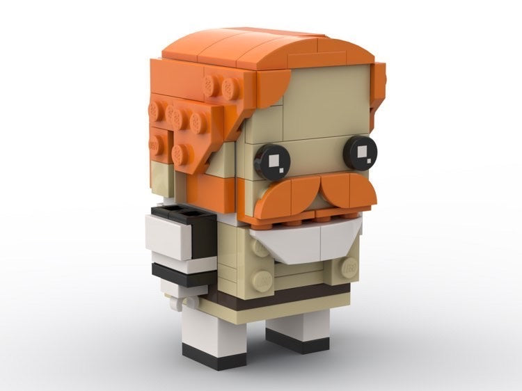 OBI WAN CW BRICKHEADZ