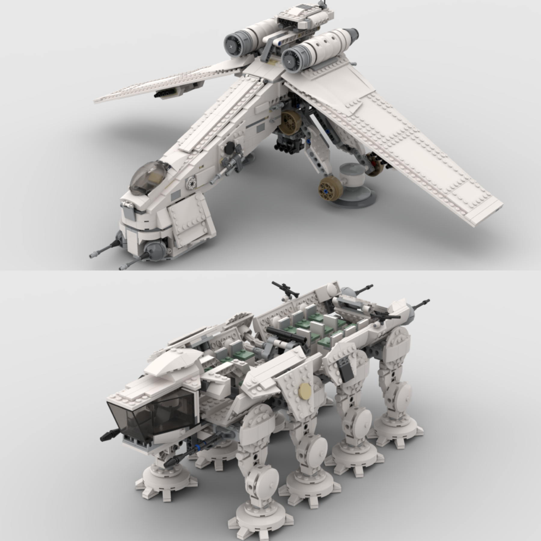 SNOW DROPSHIP & AT-OT / AT-TE COMBO SET