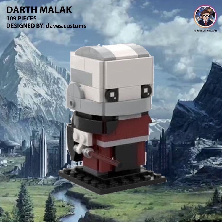 DARTH MALAK BRICKHEADZ