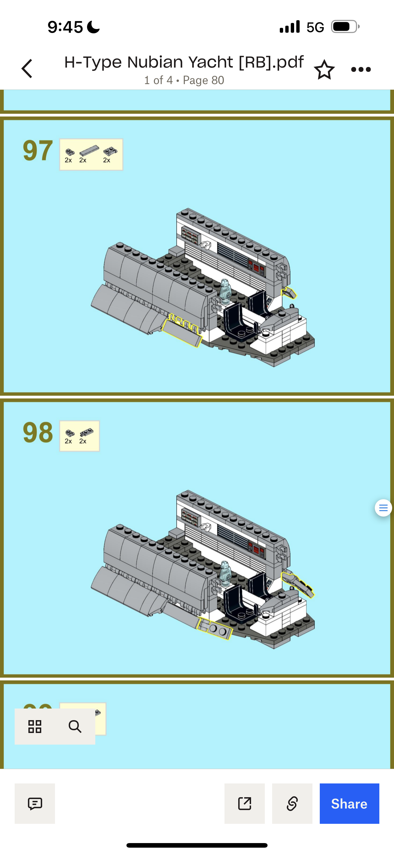14603: EPISODE 2 NABOO SHIP (H-TYPE NUBIAN YACHT)
