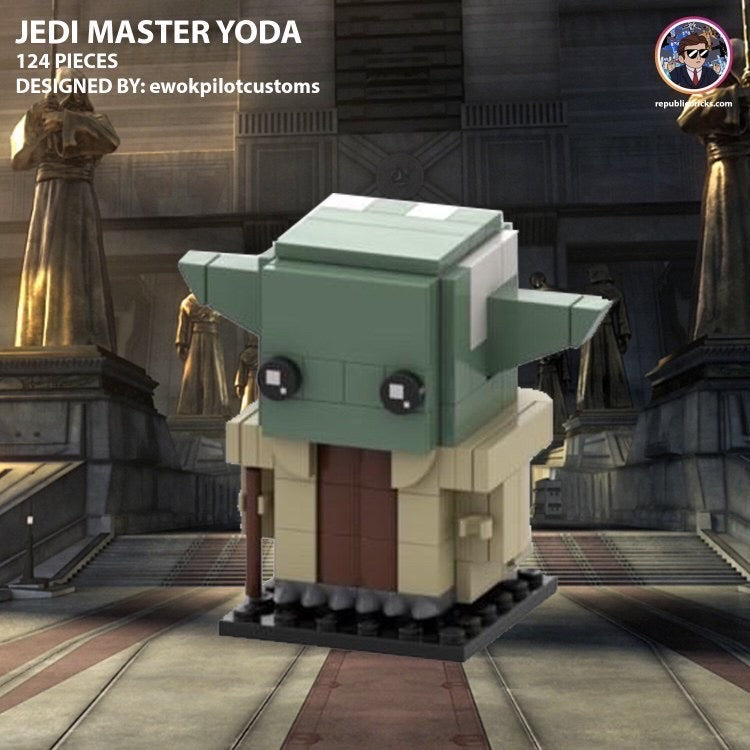 MASTER YODA BRICKHEADZ