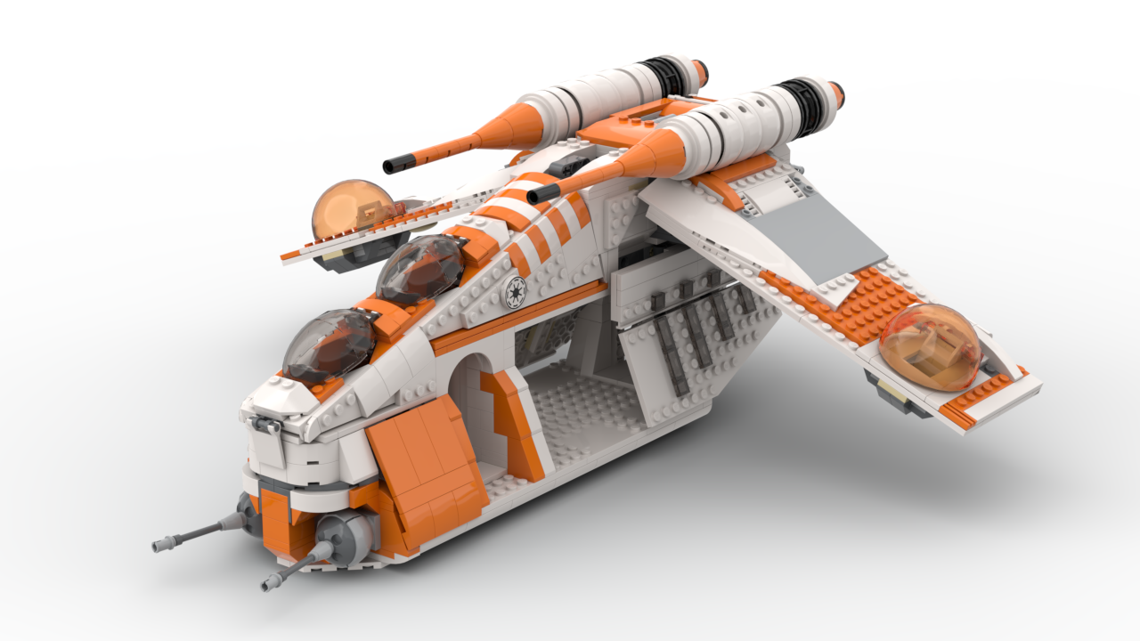 13807: REPUBLIC GUNSHIP (212TH V2)