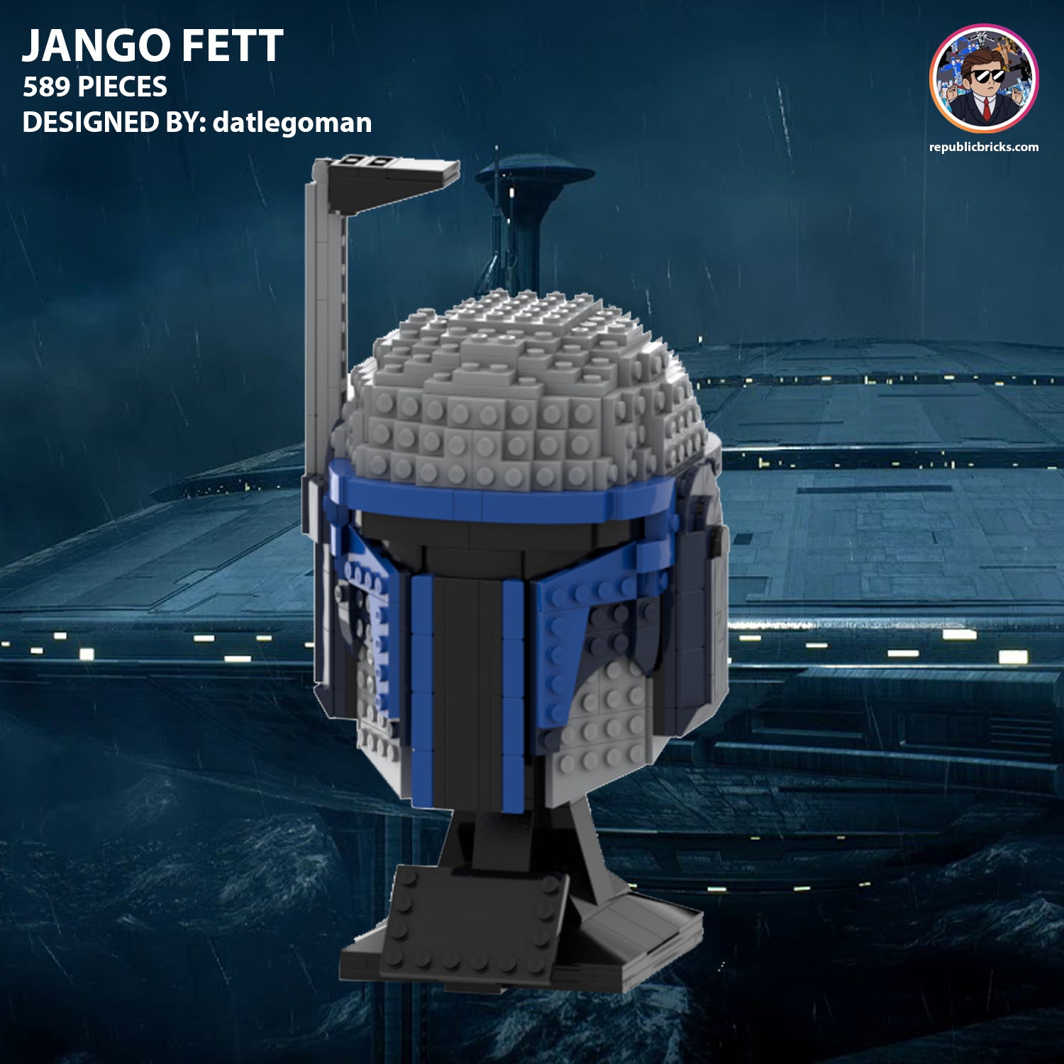 JANGO FETT HELMET BUST