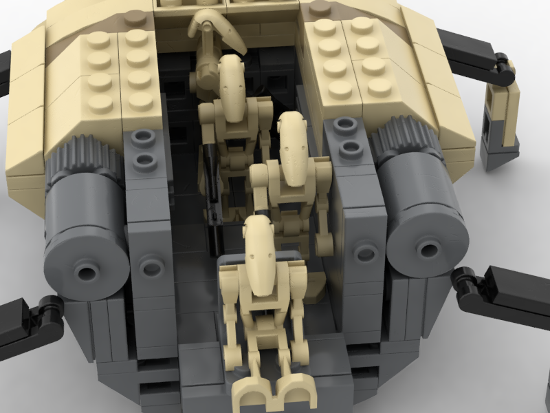 TAN SEPARATIST SHUTTLE - RETIRING -