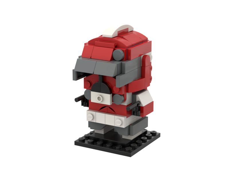 COMMANDER FOX BRICKHEADZ