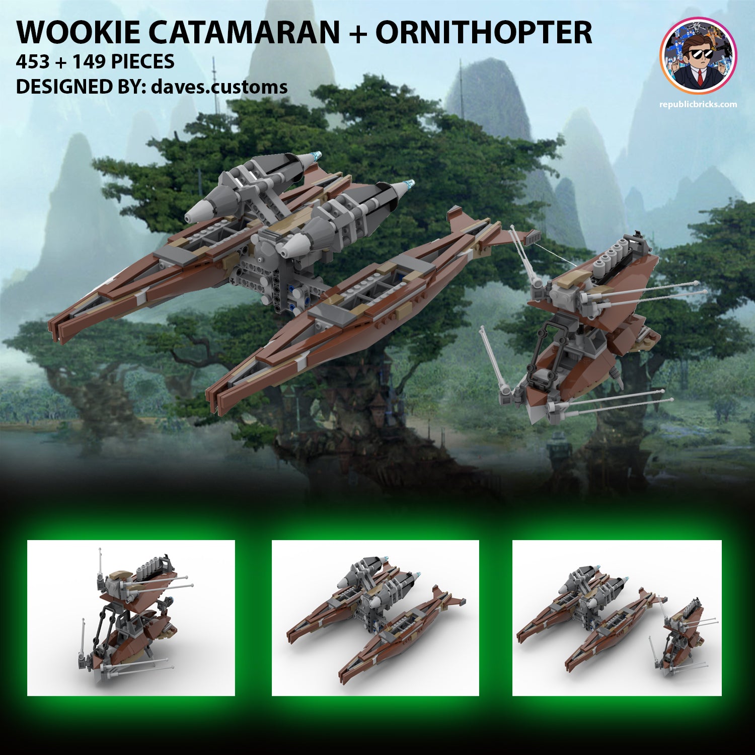 THE CATAMARAN + ORNITHOPTER