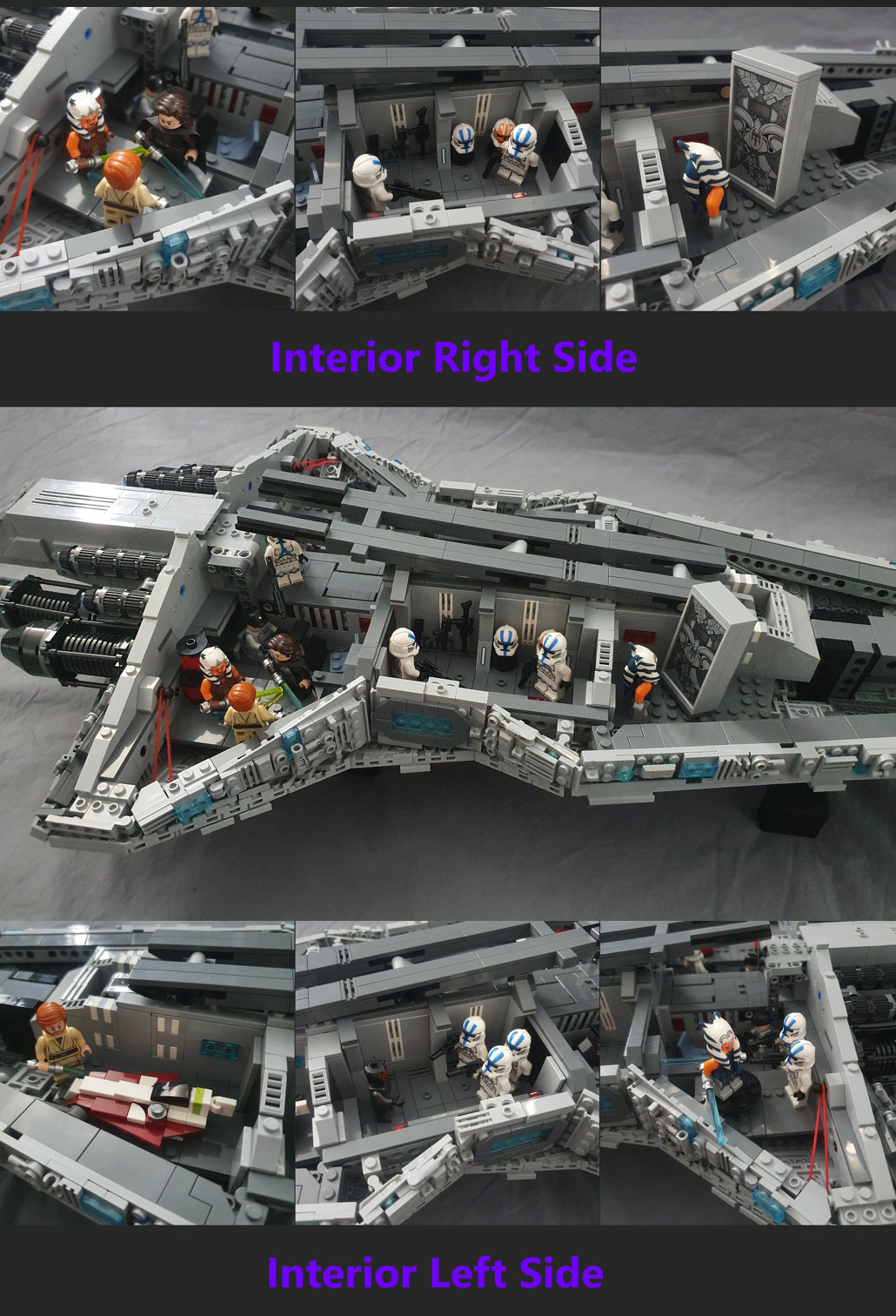 16301: UCS VENATOR CLASS REPUBLIC ATTACK CRUISER V2 (CLASSIC)