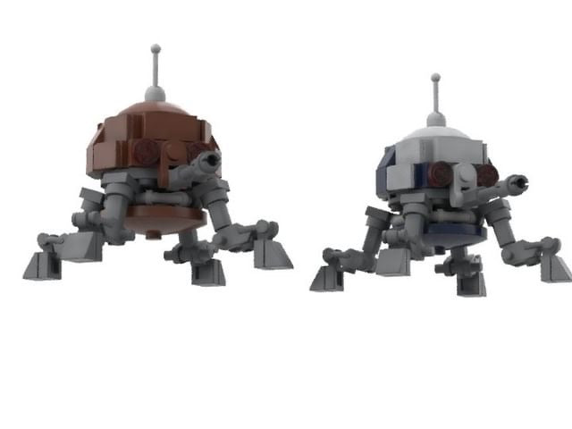 2X DWARF SPIDER DROIDS - RETIRING -