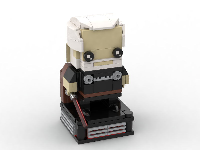 COUNT DOOKU BRICKHEADZ