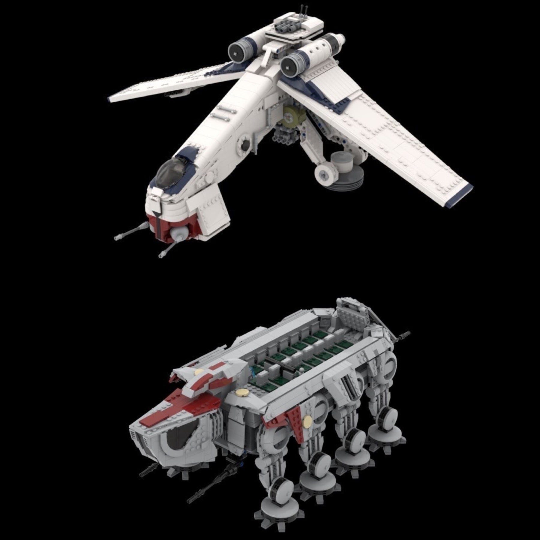 CLASSIC REPUBLIC DROPSHIP & CLASSIC AT-OT V2 COMBO SET