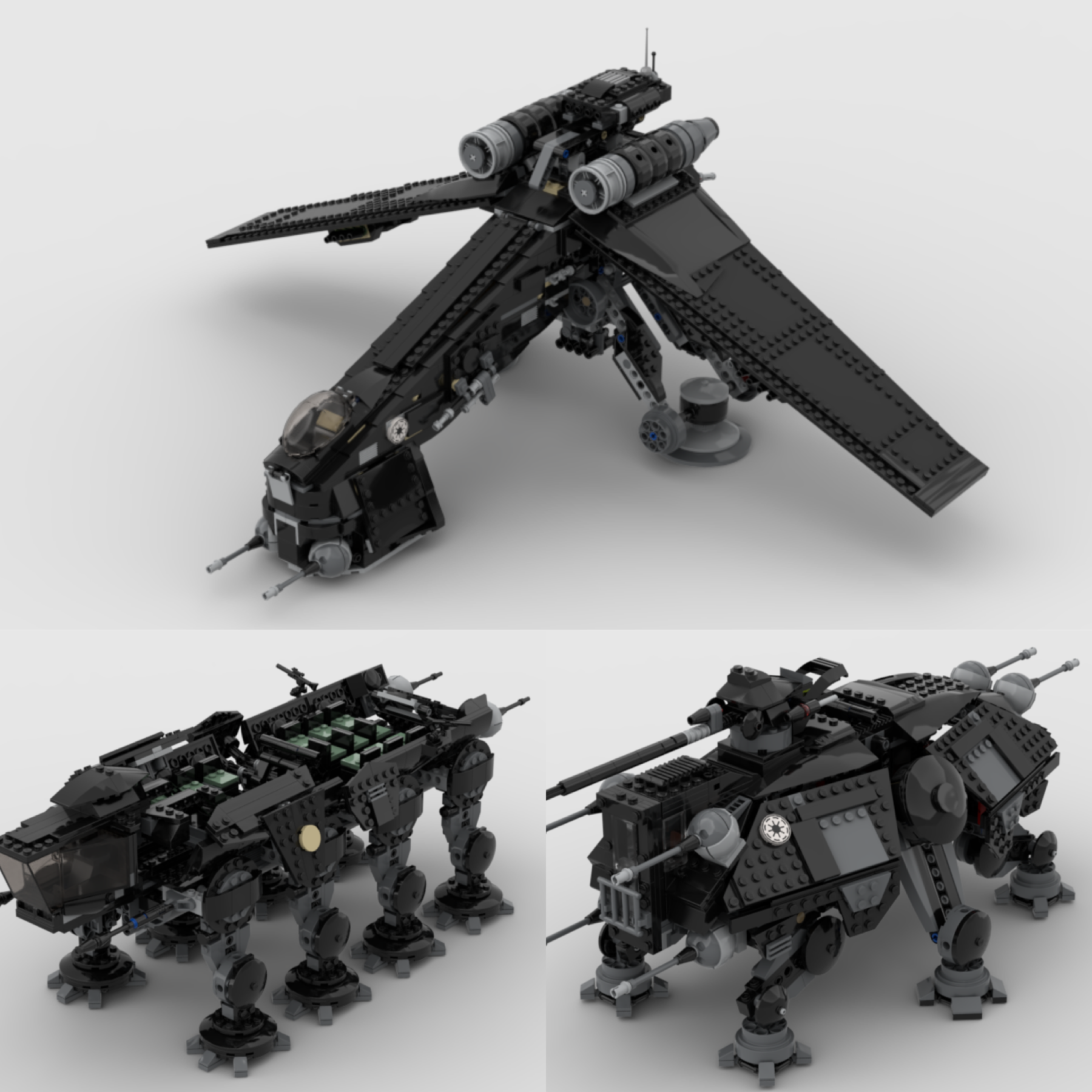 SHADOW DROPSHIP & AT-OT / AT-TE COMBO SET