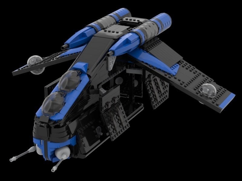 13819: REPUBLIC GUNSHIP (SHADOW 501ST V2)