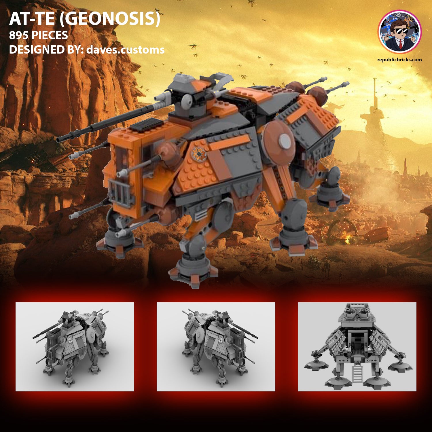 11112: AT-TE (GEONOSIS)