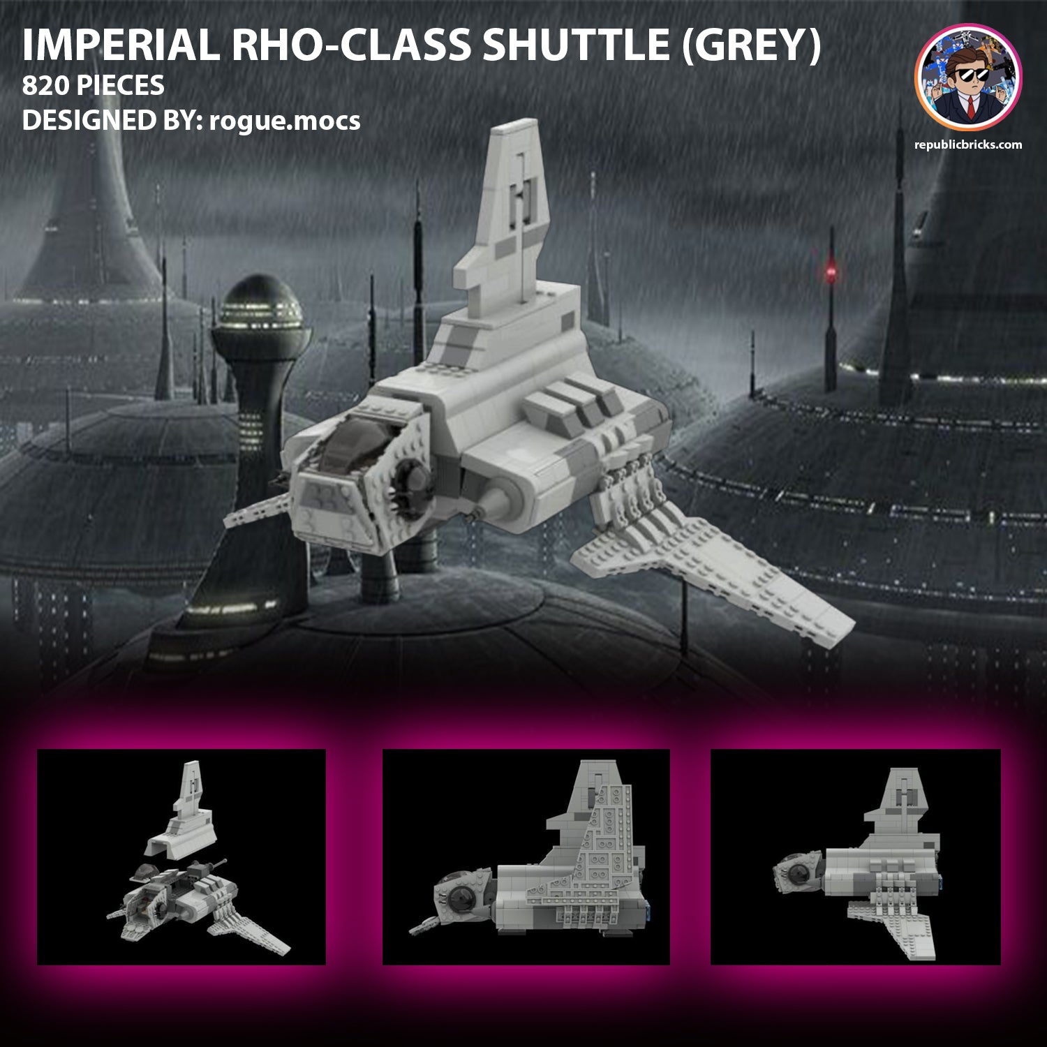 GRAY IMPERIAL RHO CLASS SHUTTLE
