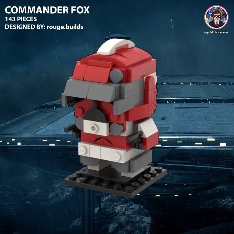 COMMANDER FOX BRICKHEADZ