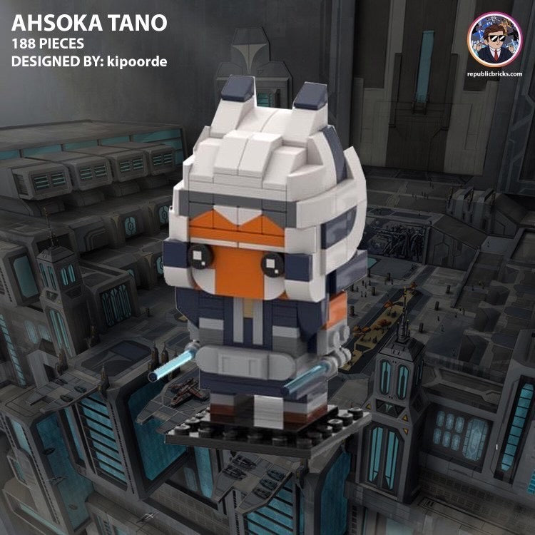 AHSOKA BRICKHEADZ