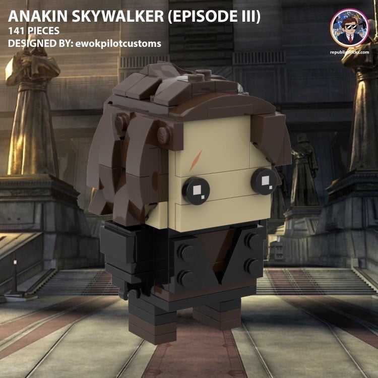 ANAKIN SKYWALKER EP3 BRICKHEADZ