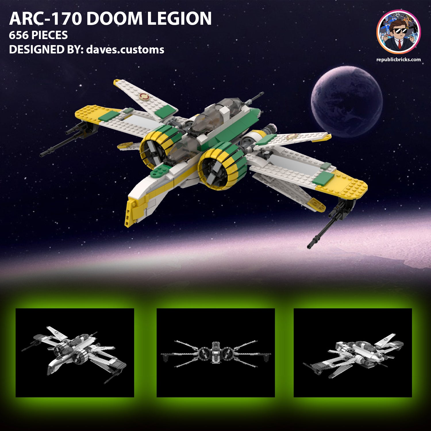 10111: ARC 170 (DOOM LEGION)